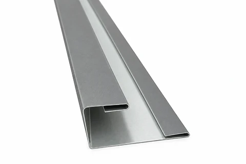 Perfil para Siding Inicio 06 GRIS 3MTS X 4CM X 8CM