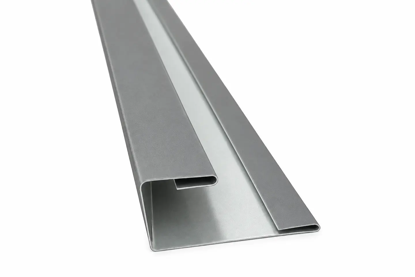 Perfil para Siding Inicio 06 GRIS 3MTS X 4CM X 8CM 1