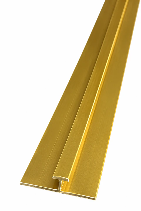 Perfil para Plancha Marmoleada Union Dorado