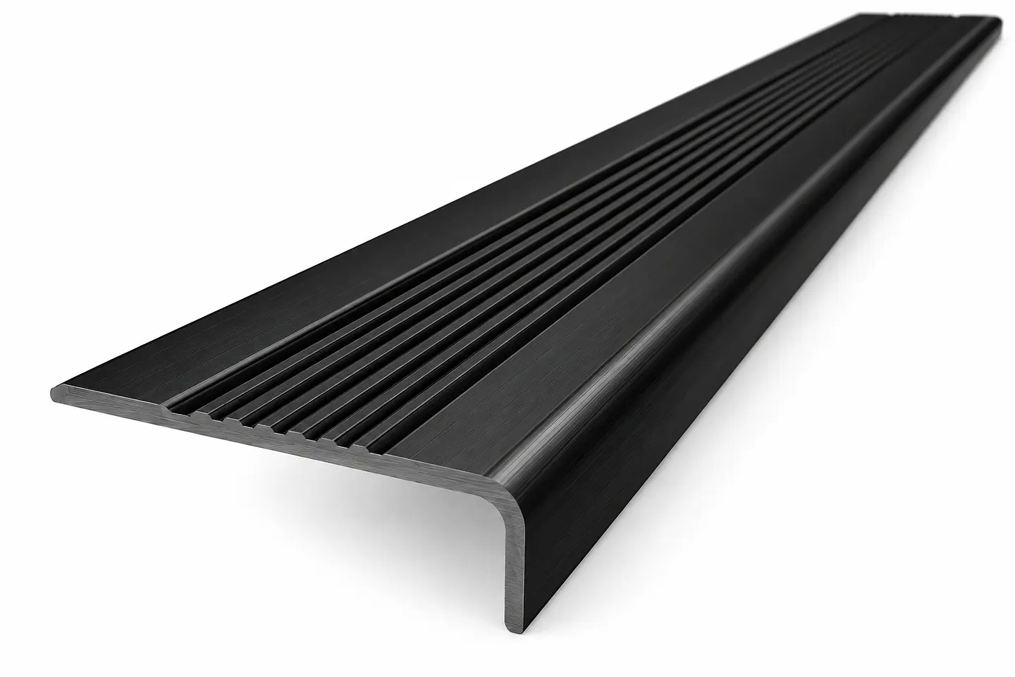 Nariz de Grada Aluminio Negro 1