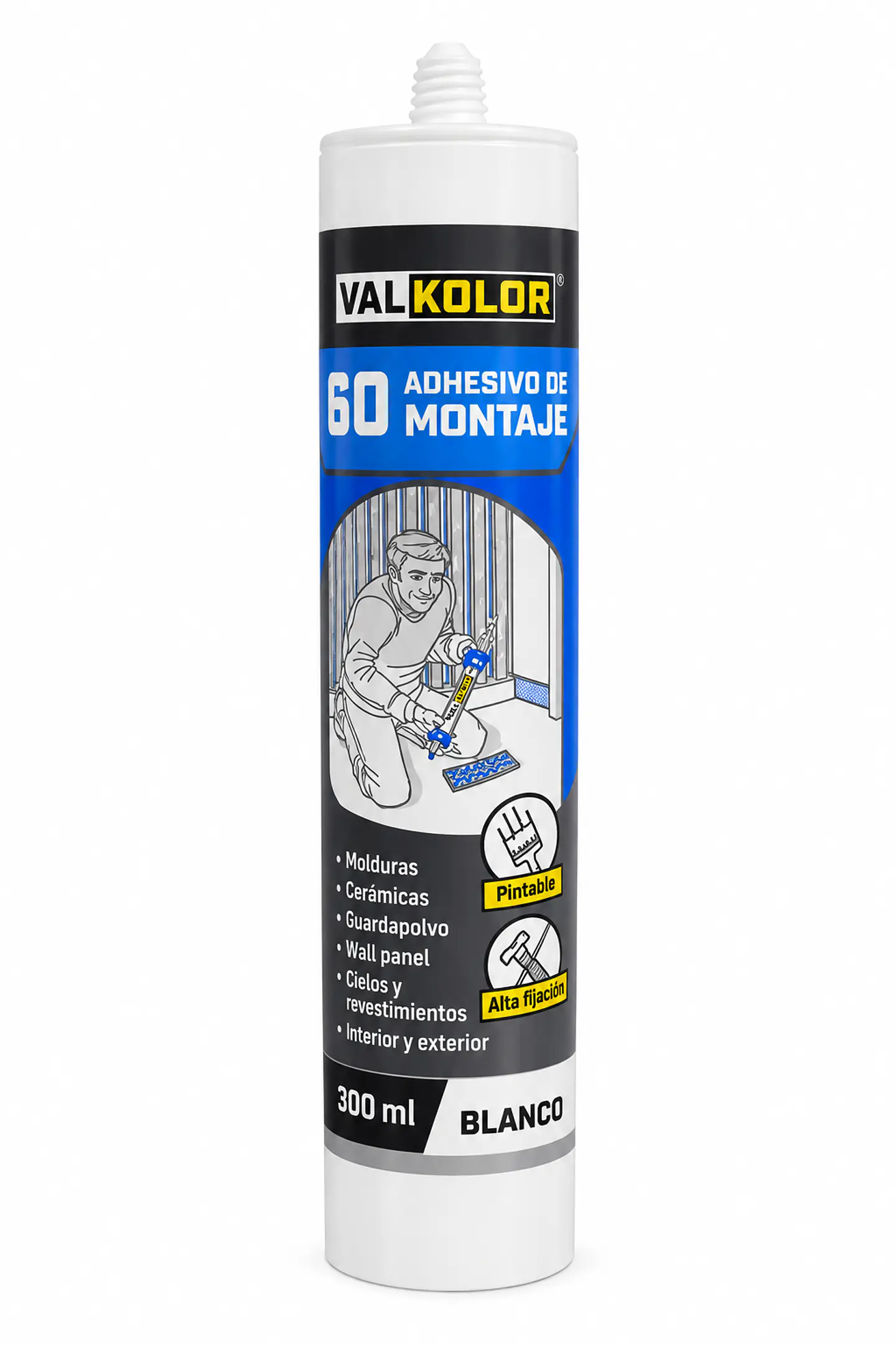 Silicona Adhesivo de Montaje 300ml 1