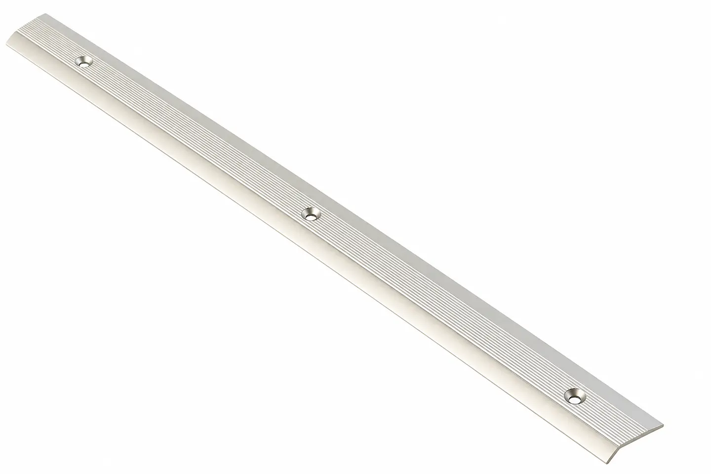 Cubre Junta Aluminio 4x100cm x 2mm Ploma Rustica 1