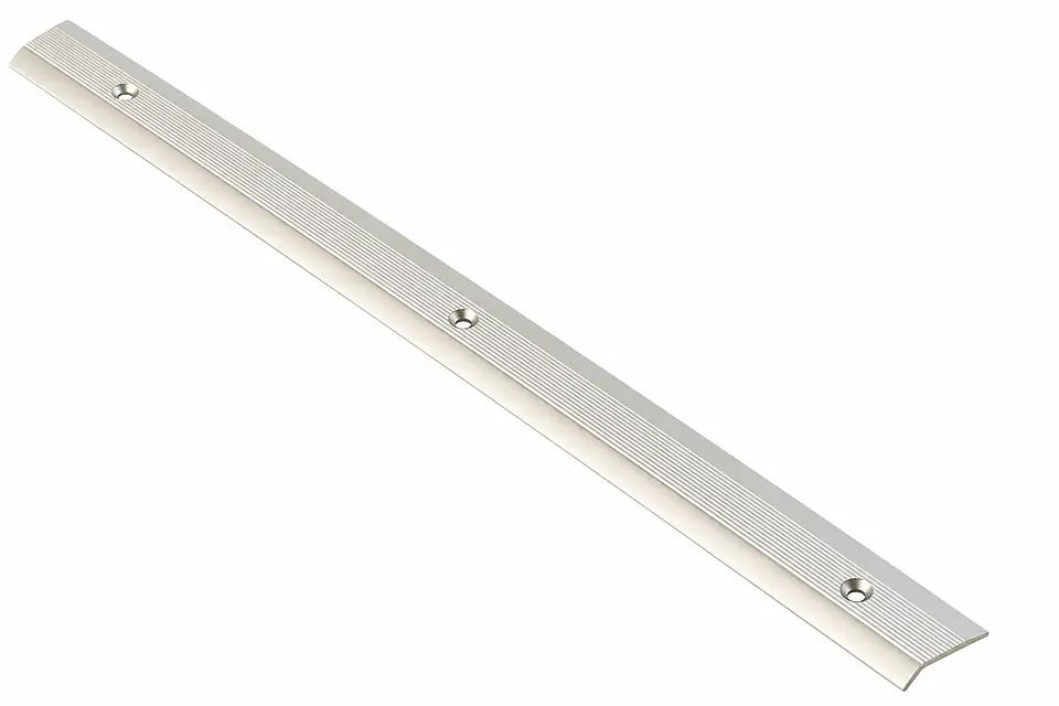 Cubre Junta Aluminio 4x100cm x 2mm Ploma Rustica 1