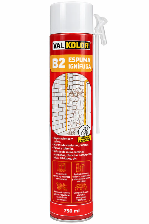 Espuma Ignifuga de Poliuretano 750ml