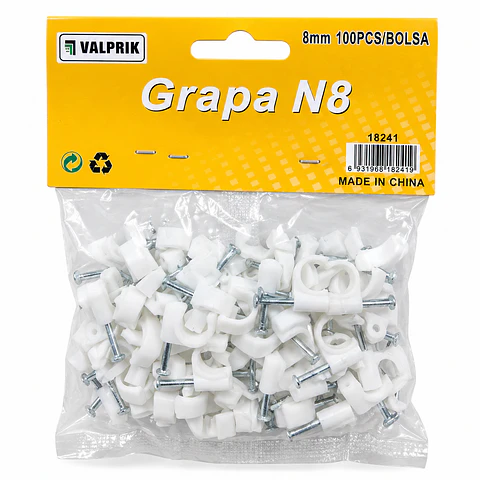 Tornillos Grapa Numero 8 Bolsa 100 und