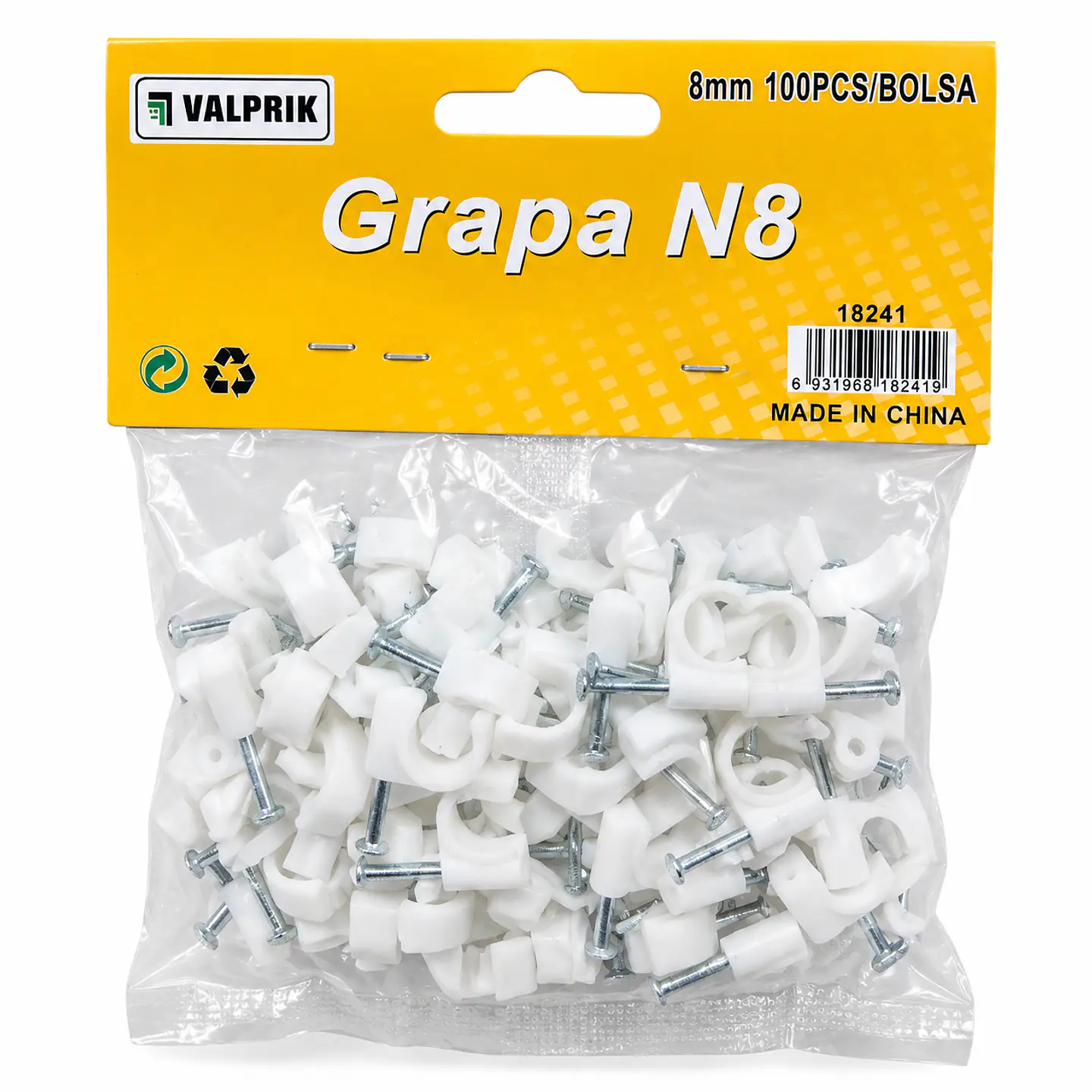 Tornillos Grapa Numero 8 Bolsa 100 und 1