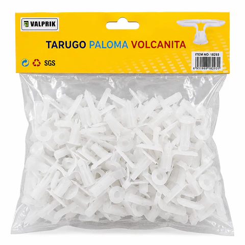Tornillos Tarugo Paloma Volcanita Numero 8 Bolsa 100 und