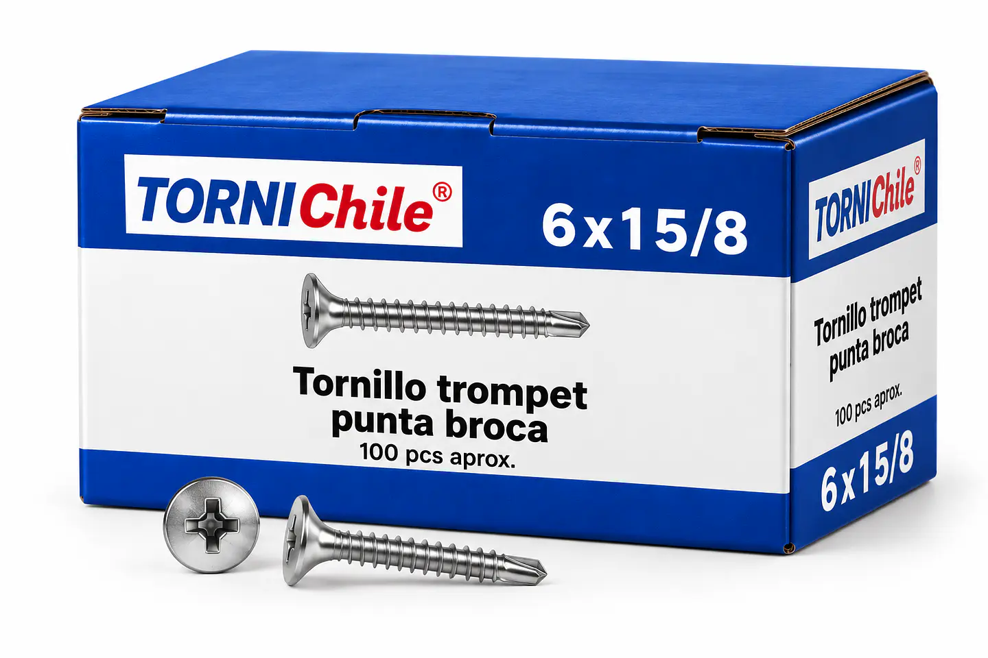 Tornillo Punta Broca 6x1 5/8 1