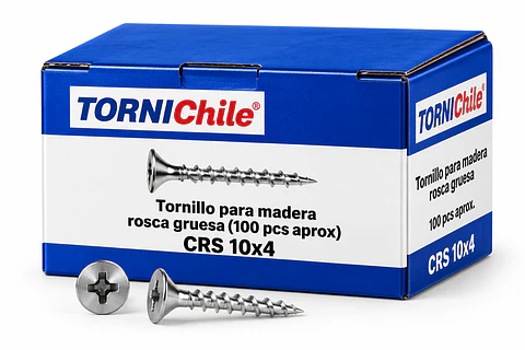 Tornillo Madera / Volcanita CRS 10x4