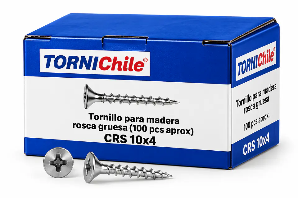 Tornillo Madera / Volcanita CRS 10x4 1