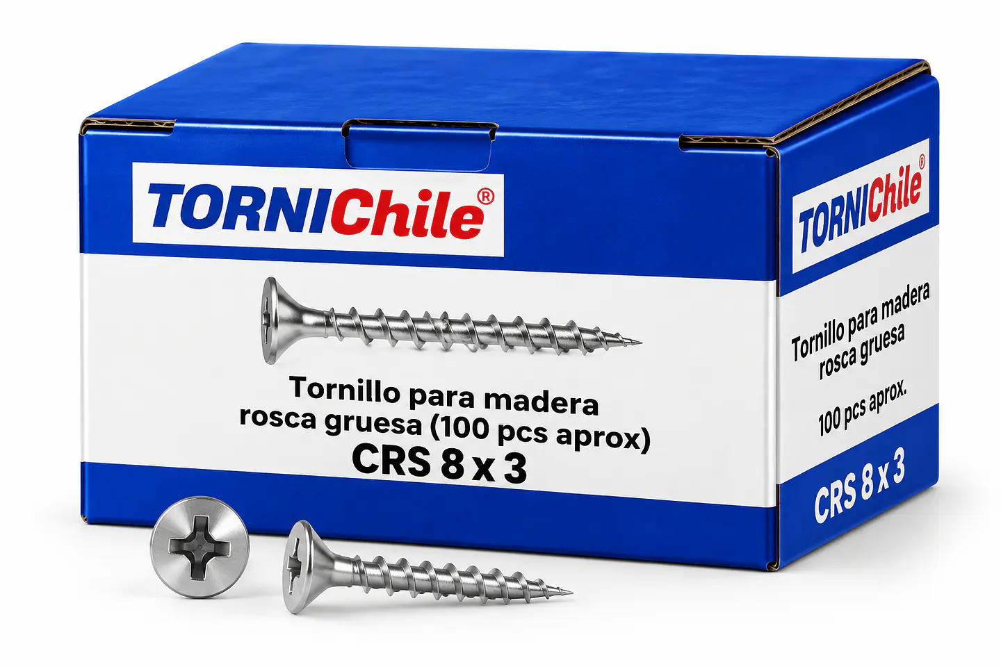 Tornillo Madera / Volcanita CRS 8x3 1