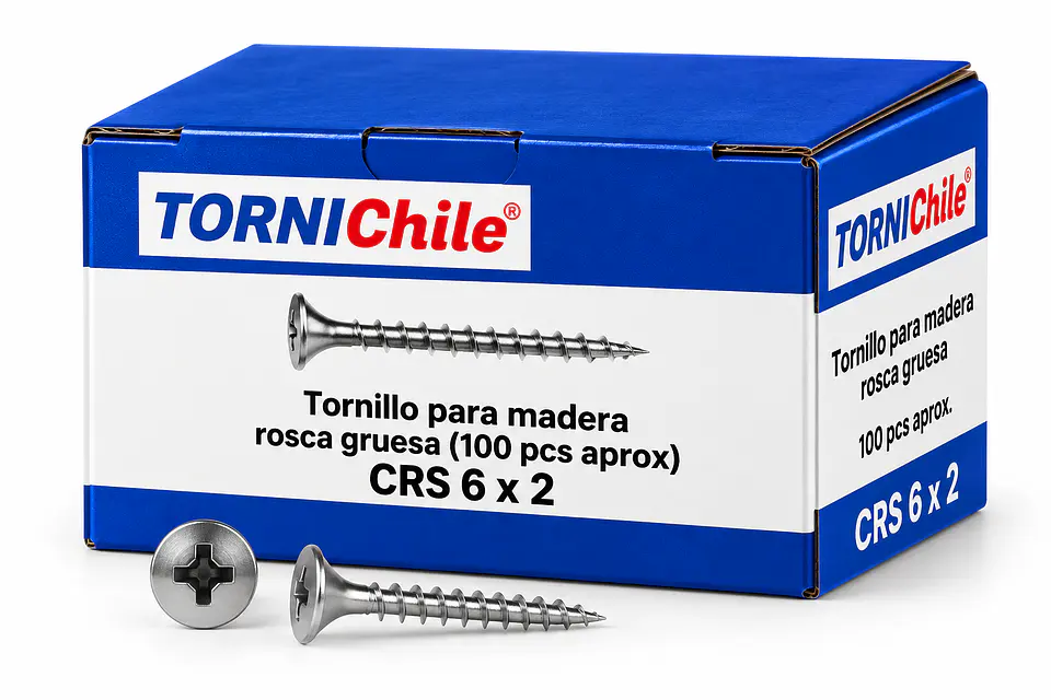 Tornillo Madera / Volcanita CRS 6x2 1