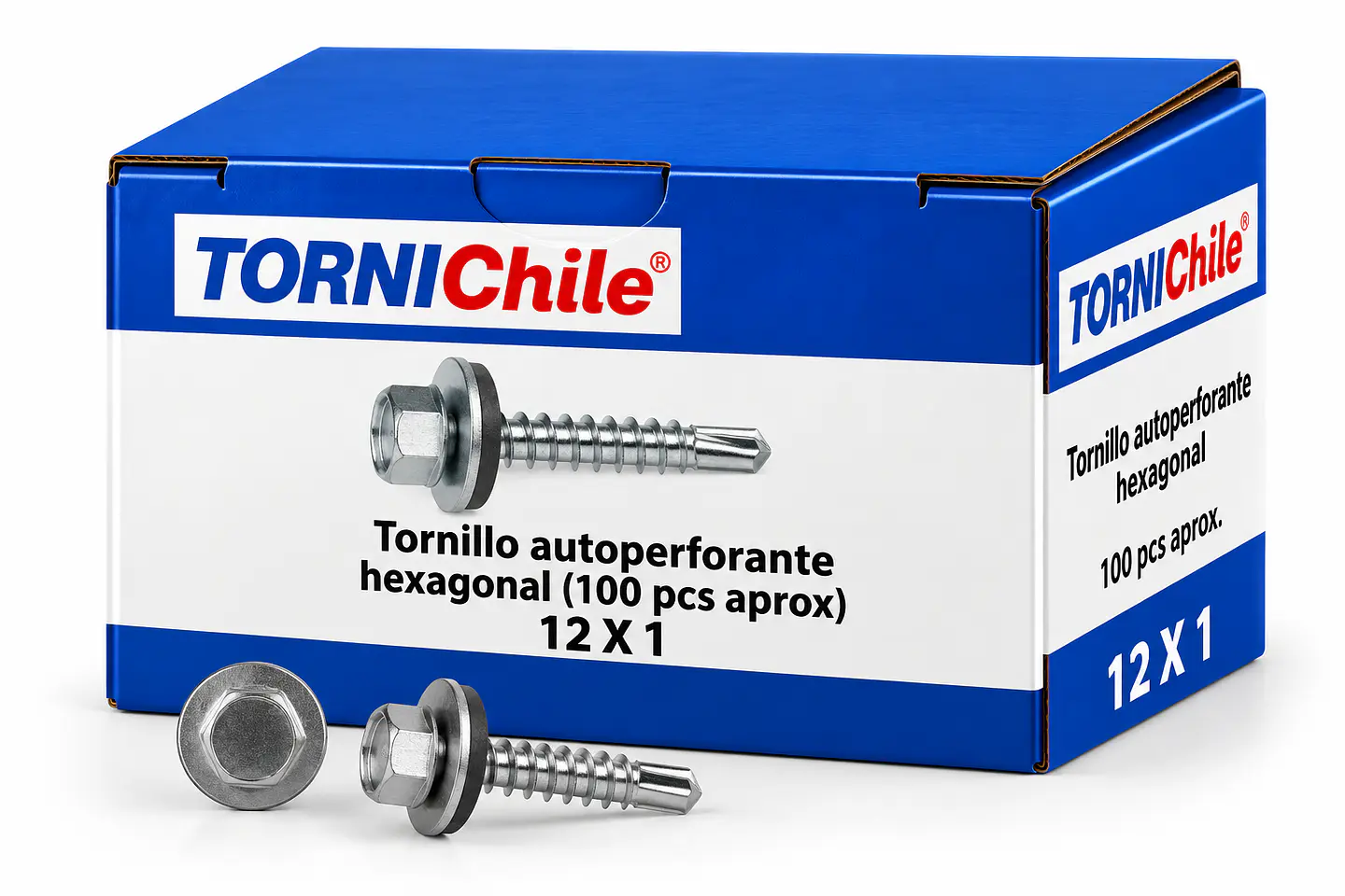 Tornillo Hexagonal Autoperforante 12x1 1