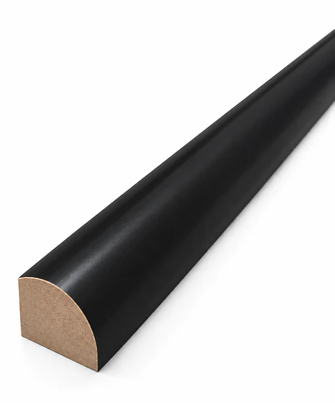 Junquillo MDF 28x15mm 2400mm Color Black