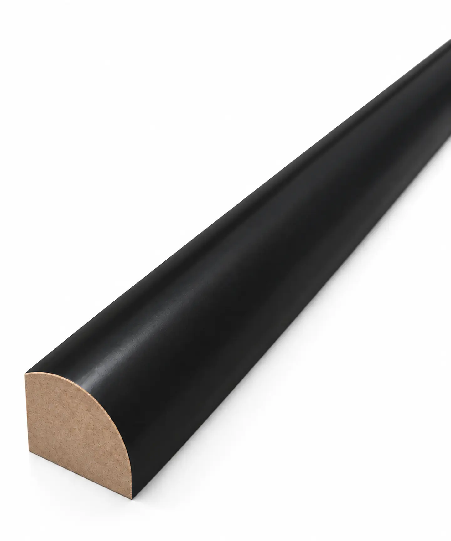 Junquillo MDF 28x15mm 2400mm Color Black 1