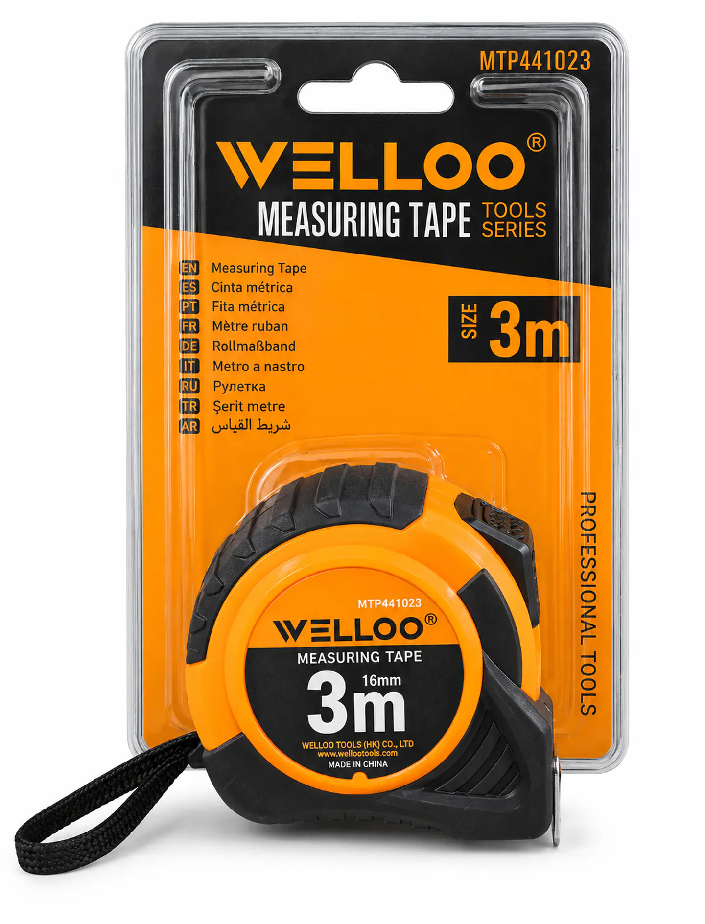 Huincha de Medir Wello 3.0 Metros 1