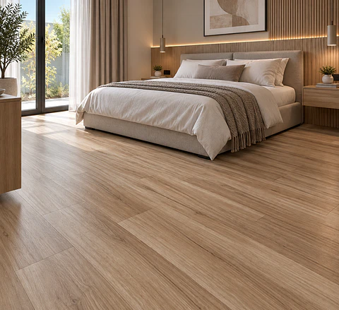 Piso Vinilico SPC 5mm 2.43m2 Modelo 6684