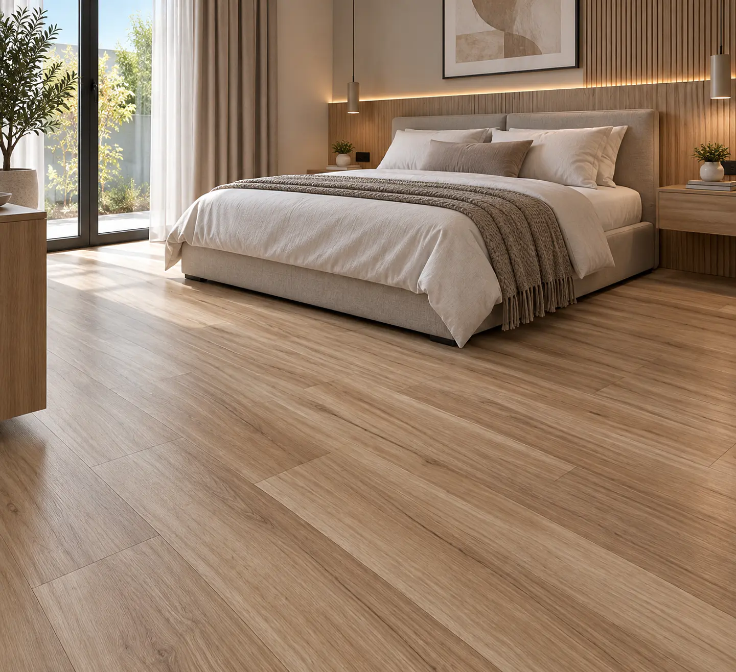 Piso Vinilico SPC 5mm 2.43m2 Modelo 6684 2