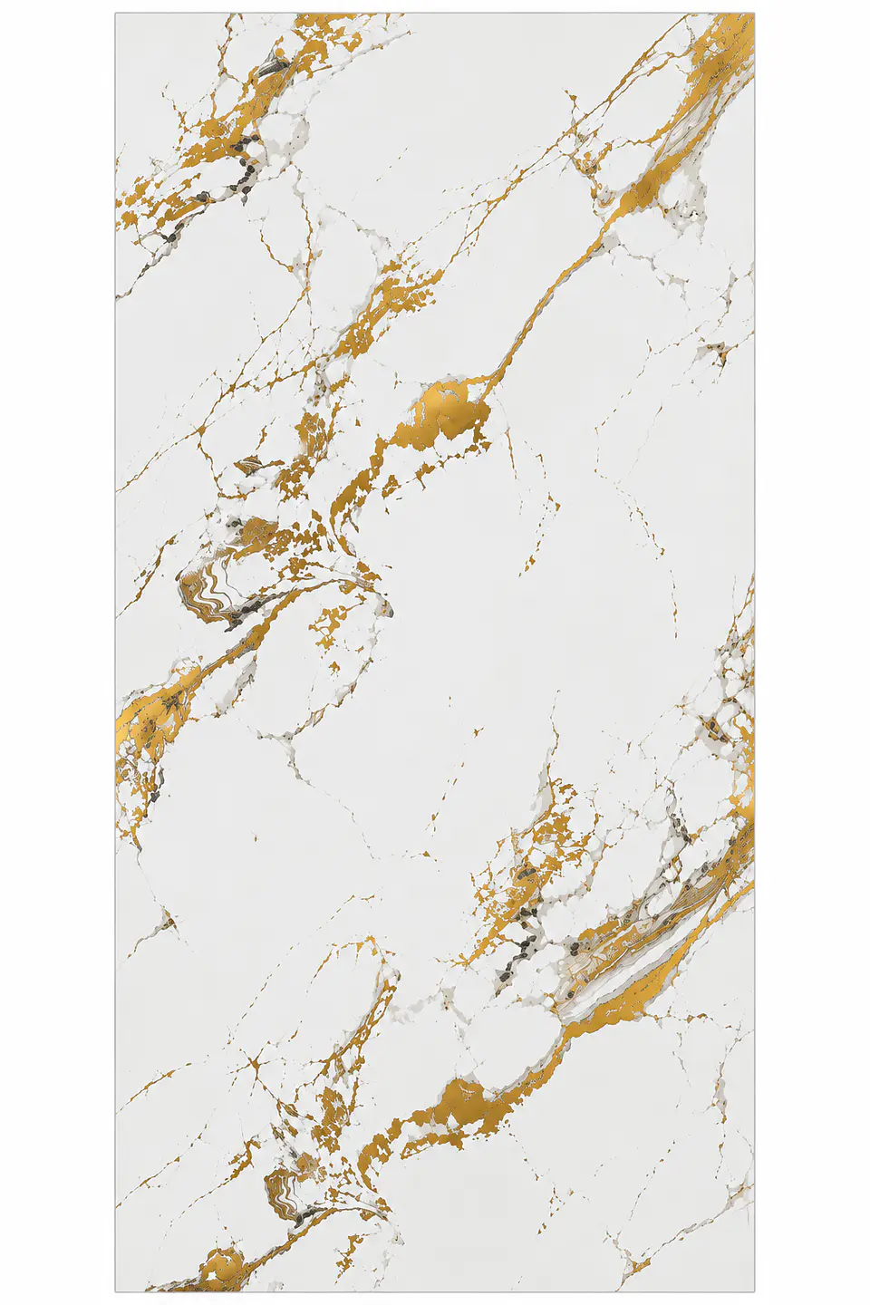 Plancha Marmoleada 122x244cm 2.5mm Calacatta Dorado 1