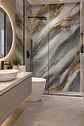 Plancha Marmoleada 122x244cm 2.5mm Marmol Gris Dorado - Miniatura 2