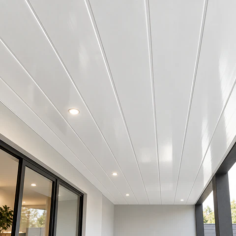 Cielo PVC 250x2900x7.5mm Blanco