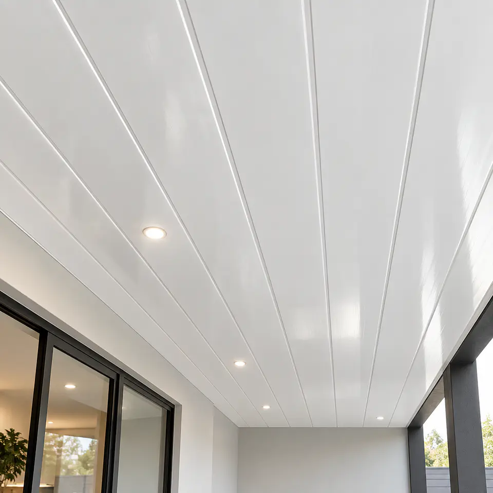 Cielo PVC 250x2900x7.5mm Blanco 2