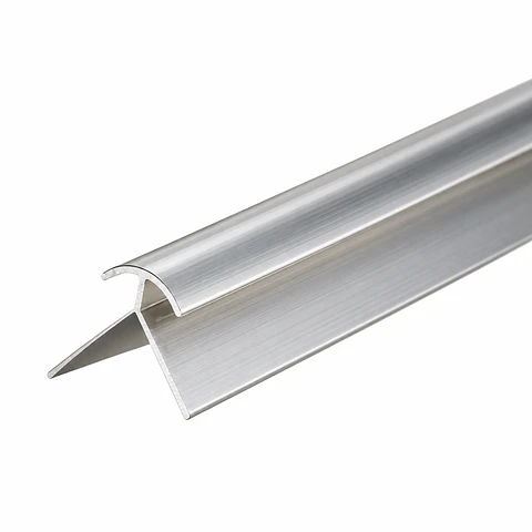 Perfil para Plancha Marmoleada Esquinero Exterior Plomo