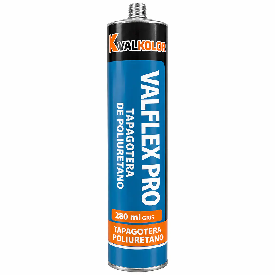 Silicona Tapagotera Poliuretano Gris 280ml 1