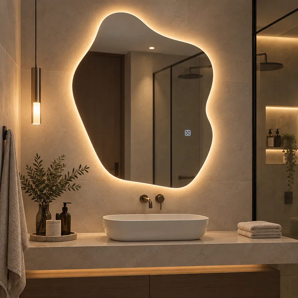Espejo LED 70x90cm Sin Marco L1090 1
