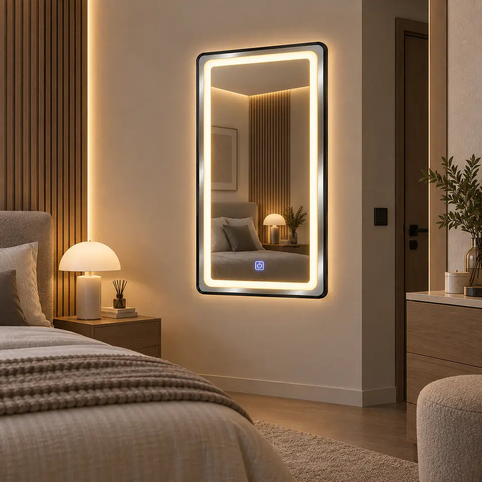 Espejo LED 60x80cm Black Rectangular L05-60-B 1
