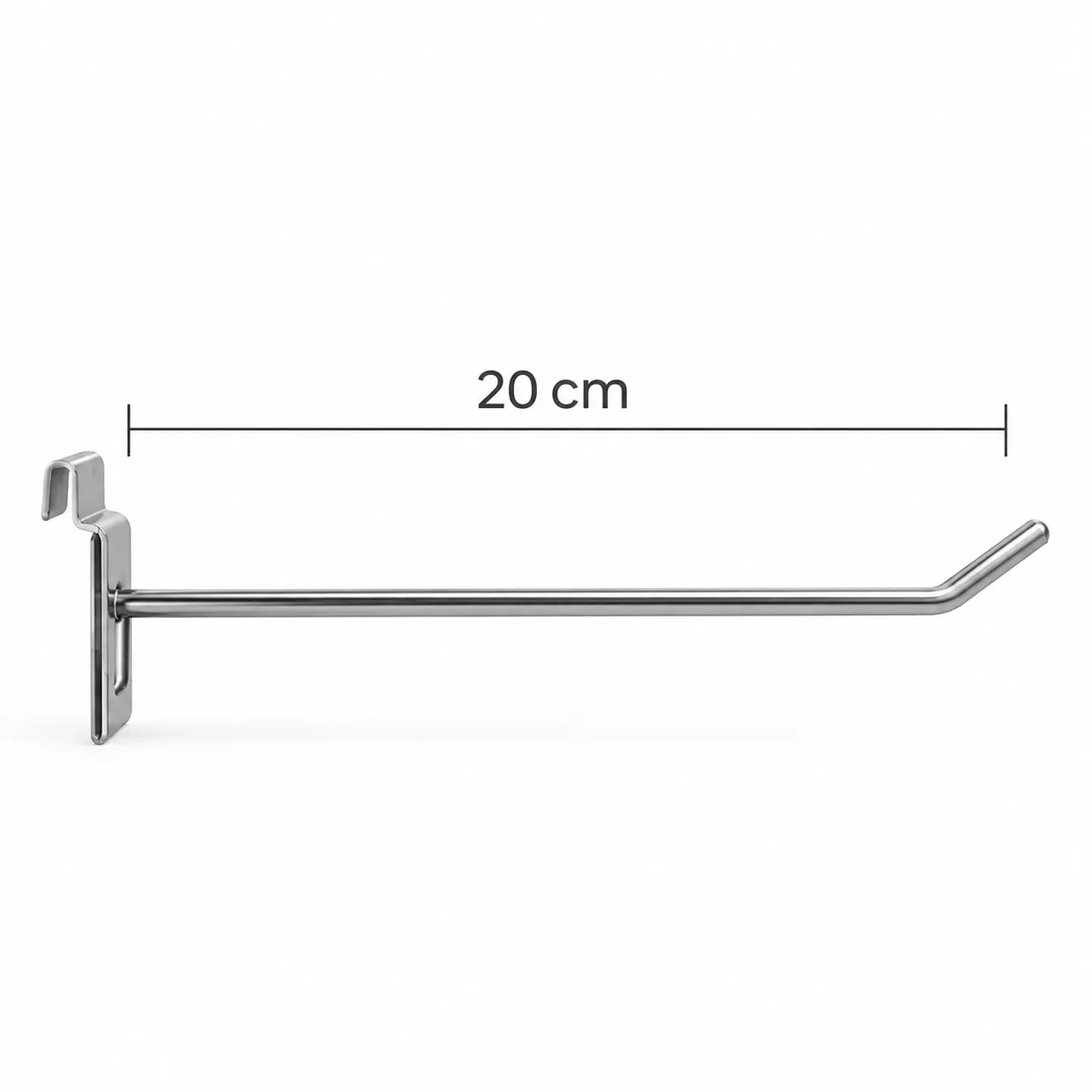 Gancho Panel Ranurado 20cm Economico 2