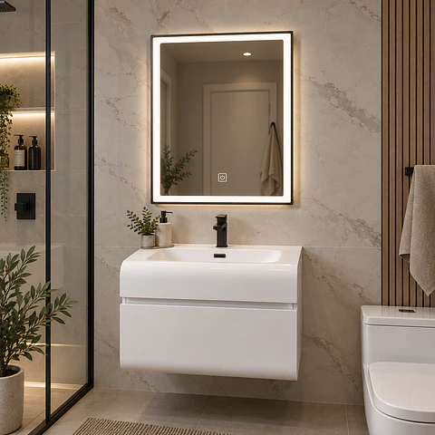 Mueble Vanitorio con Espejo 60CM