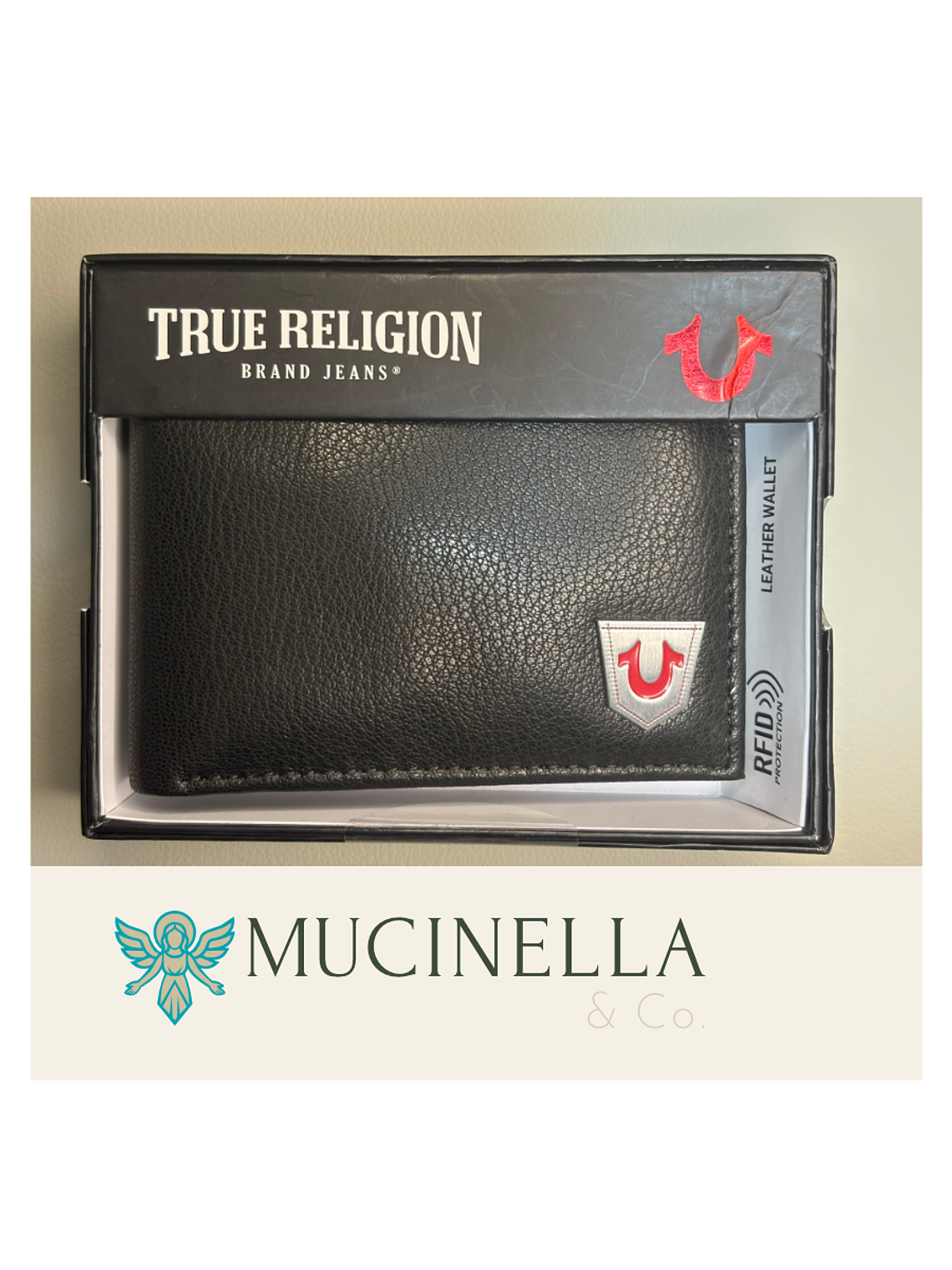 BILLETERA TRUE RELIGION Brand Jeans 