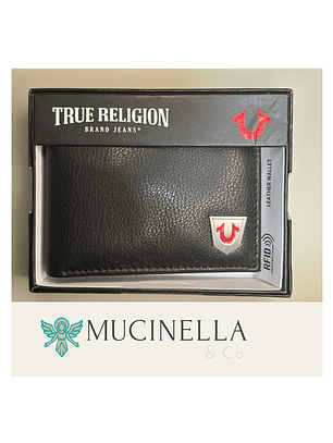 BILLETERA TRUE RELIGION Brand Jeans 