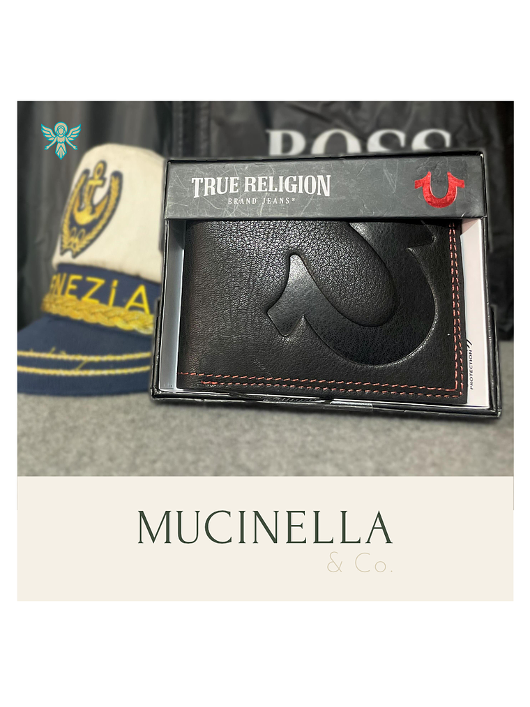 BILLETERA TRUE RELIGION Brand Jeans 