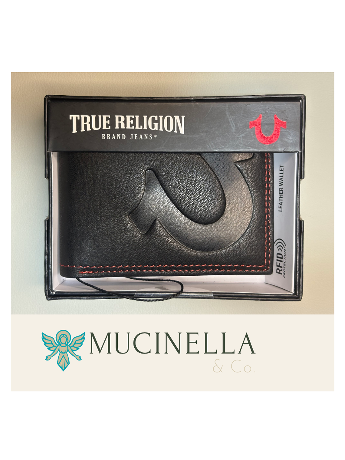 BILLETERA TRUE RELIGION Brand Jeans 