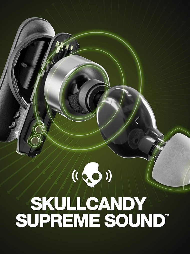 AUDIFONOS SKULL CANDY - SMOKIN BUDS 3