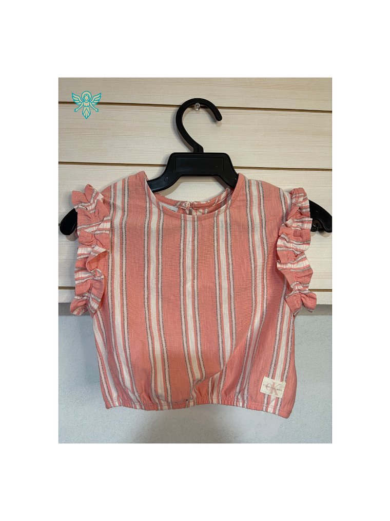 CONJUNTO CALVIN KLEIN POLERA FALDA GIRL 2