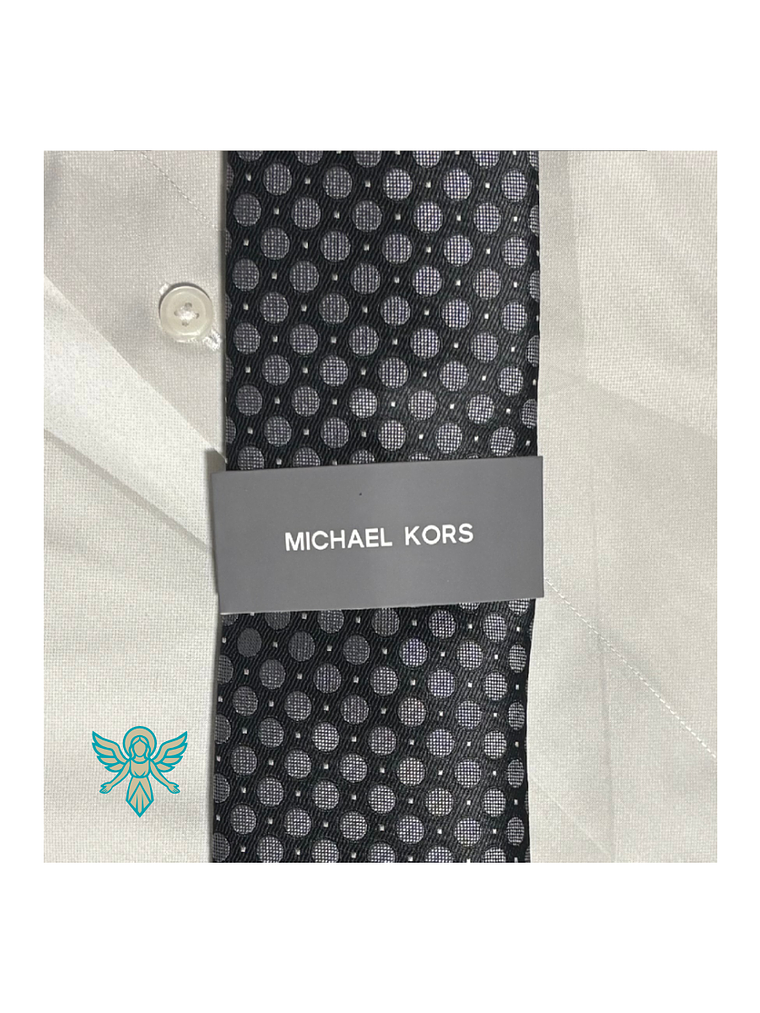 CORBATAS MICHAEL KORS ANASCO DOT BLACK 2