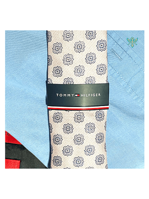  CORBATAS TOMMY HILFIGER – Edición Rosada con Patrón Floral