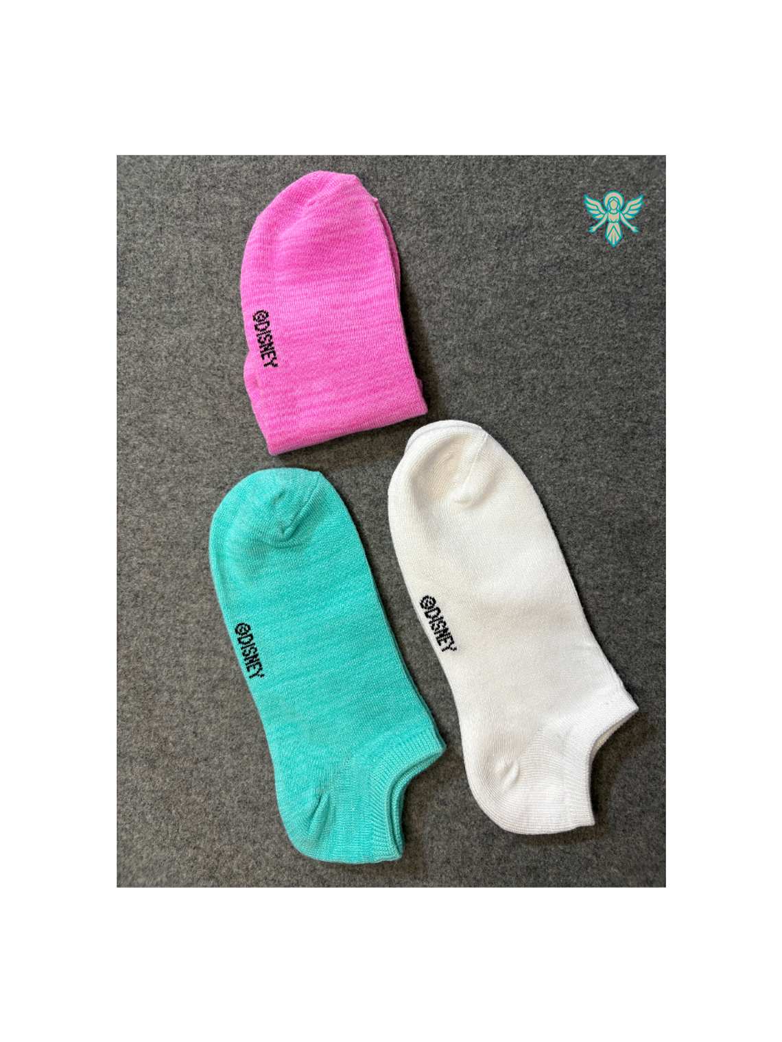 CALCETINES DISNEY PNK SKY WHT 1