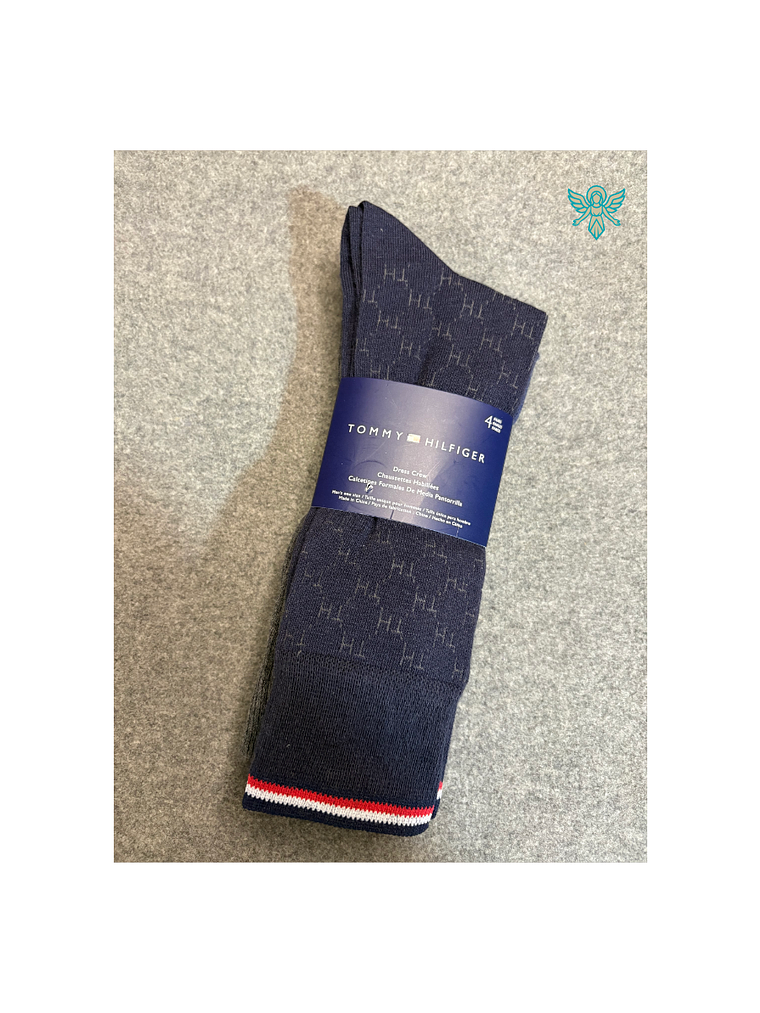CALCETINES TOMMY HILFIGER PACK ASSORTED NAVY 1