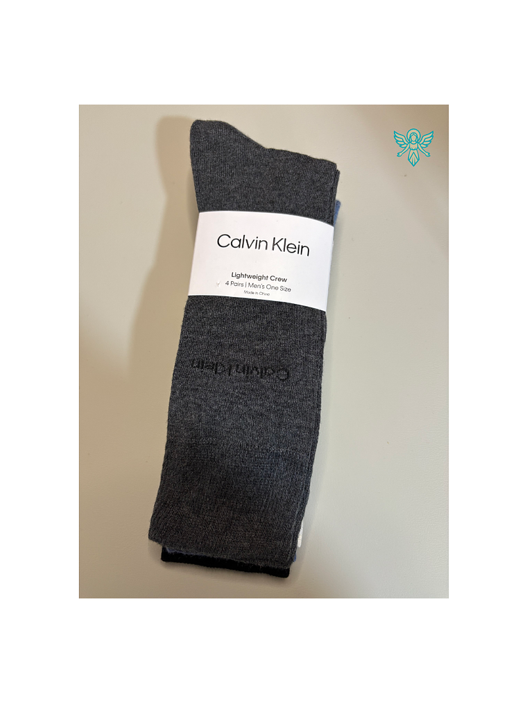 CALCETINES CALVIN KLEIN GREY ASSORTED 1