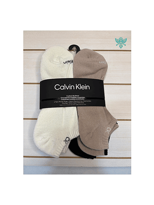 CALCETINES CALVIN KLEIN IVORY ASSOERTED