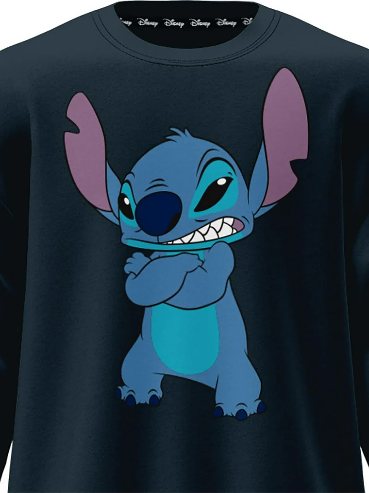 Poleron Disney Stitch Hangry Sweater Unisex para Adultos 4