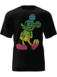 Polera Disney Mickey Mouse Camiseta Unisex Arcoíris - Miniatura 2