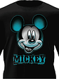 Polera Disney Mickey Camiseta para Adulto Que Brilla en la Oscuridad - Miniatura 2