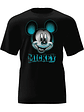 Polera Disney Mickey Camiseta para Adulto Que Brilla en la Oscuridad - Miniatura 3