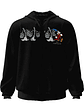 Poleron Disney Sorcerer Sudadera con Capucha Unisex con Zíper - Miniatura 4