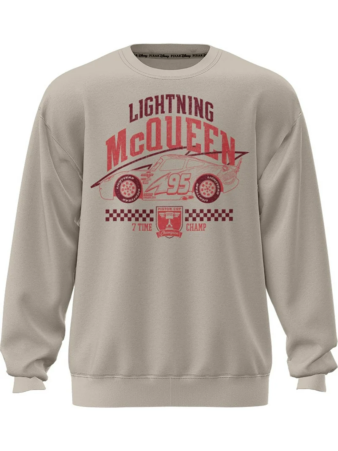 Poleron Disney Cars 7x Champ Sweater Unisex 6
